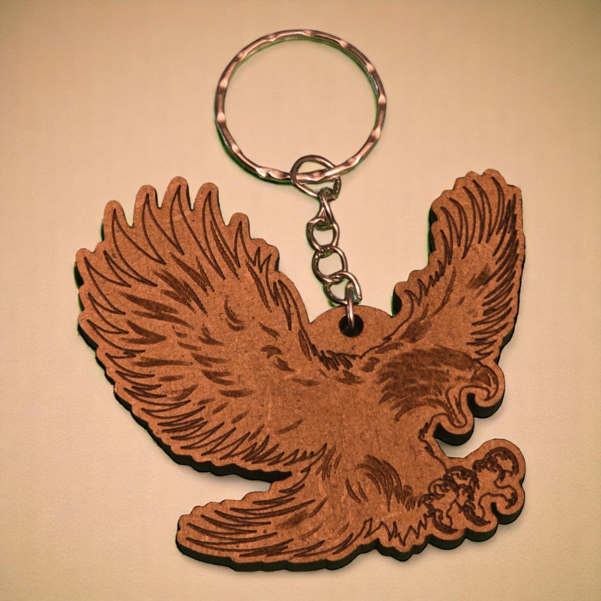 Porte-clés "Aigle Majestueux" CREAFAMAX