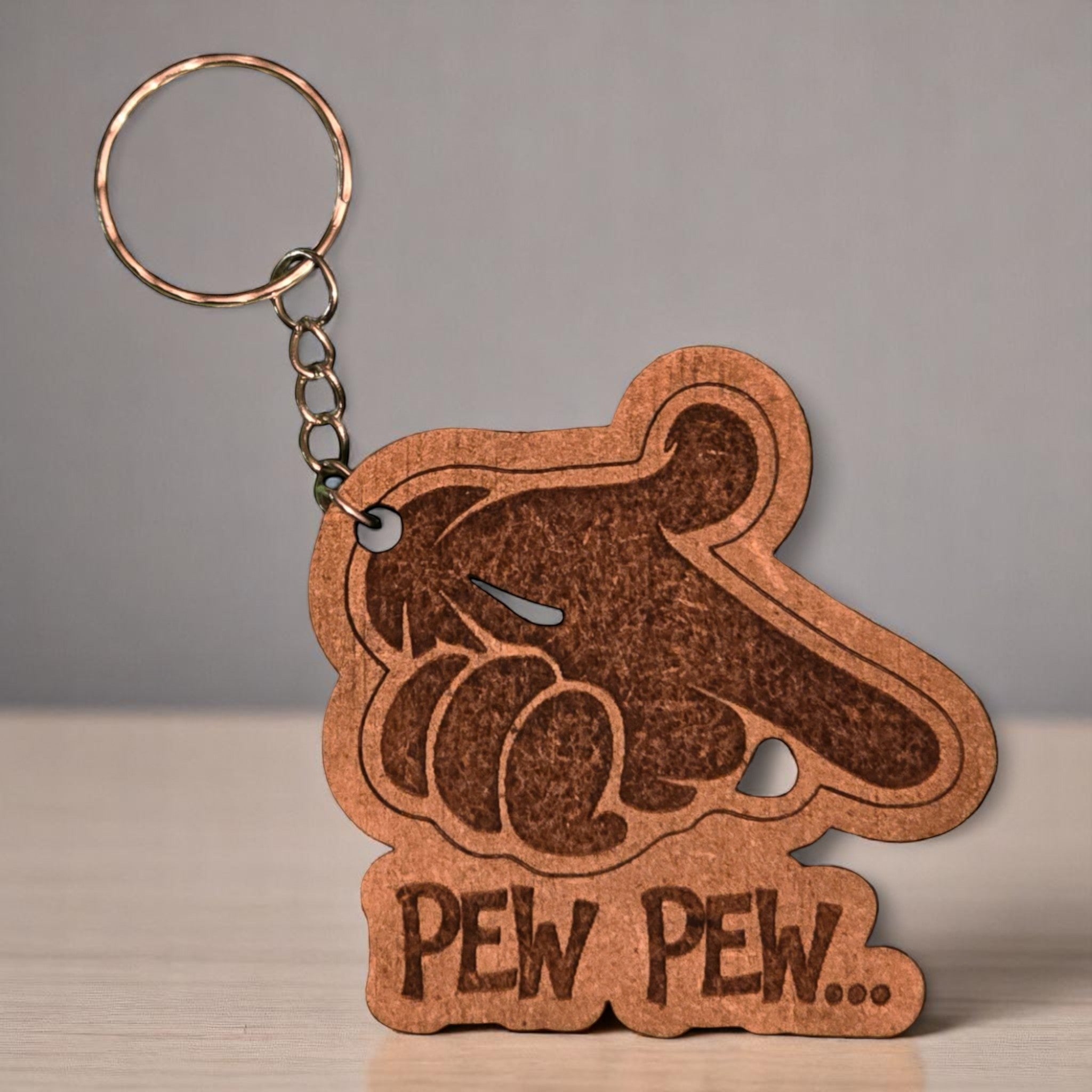 Porte-clés "Pew Pew" CREAFAMAX