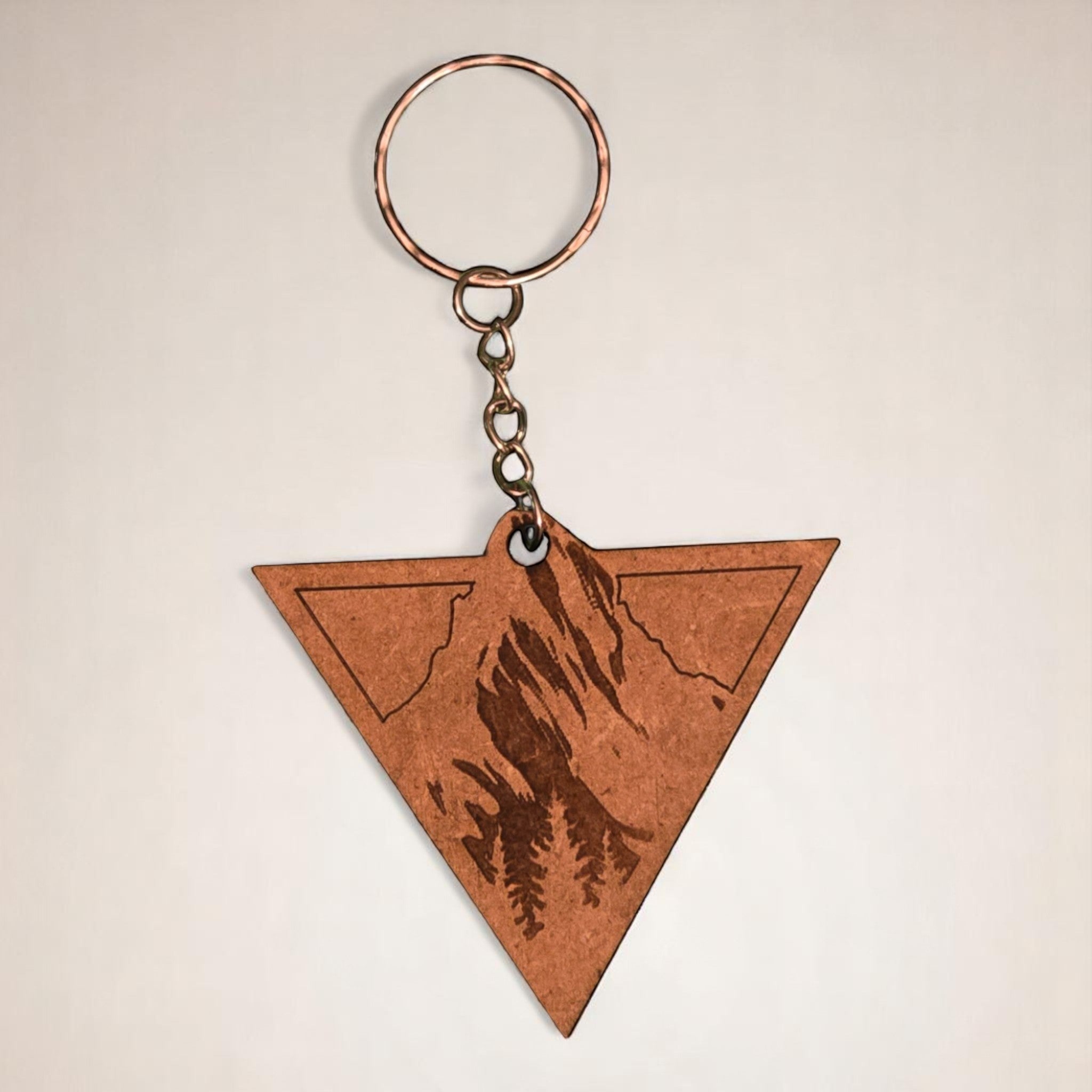 Porte-clés "Montagne Triangulaire" CREAFAMAX