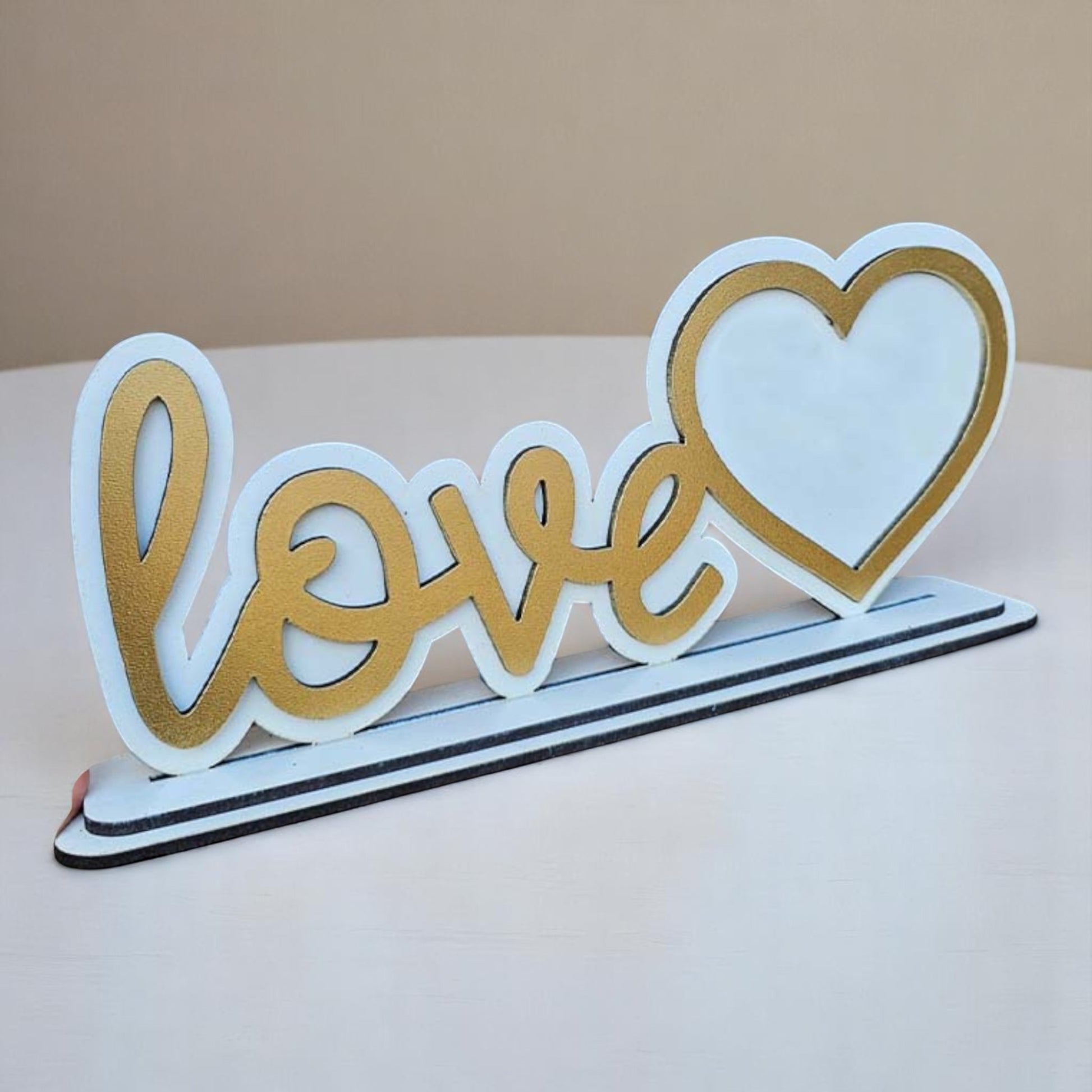 Décoration "Love" avec Cœur