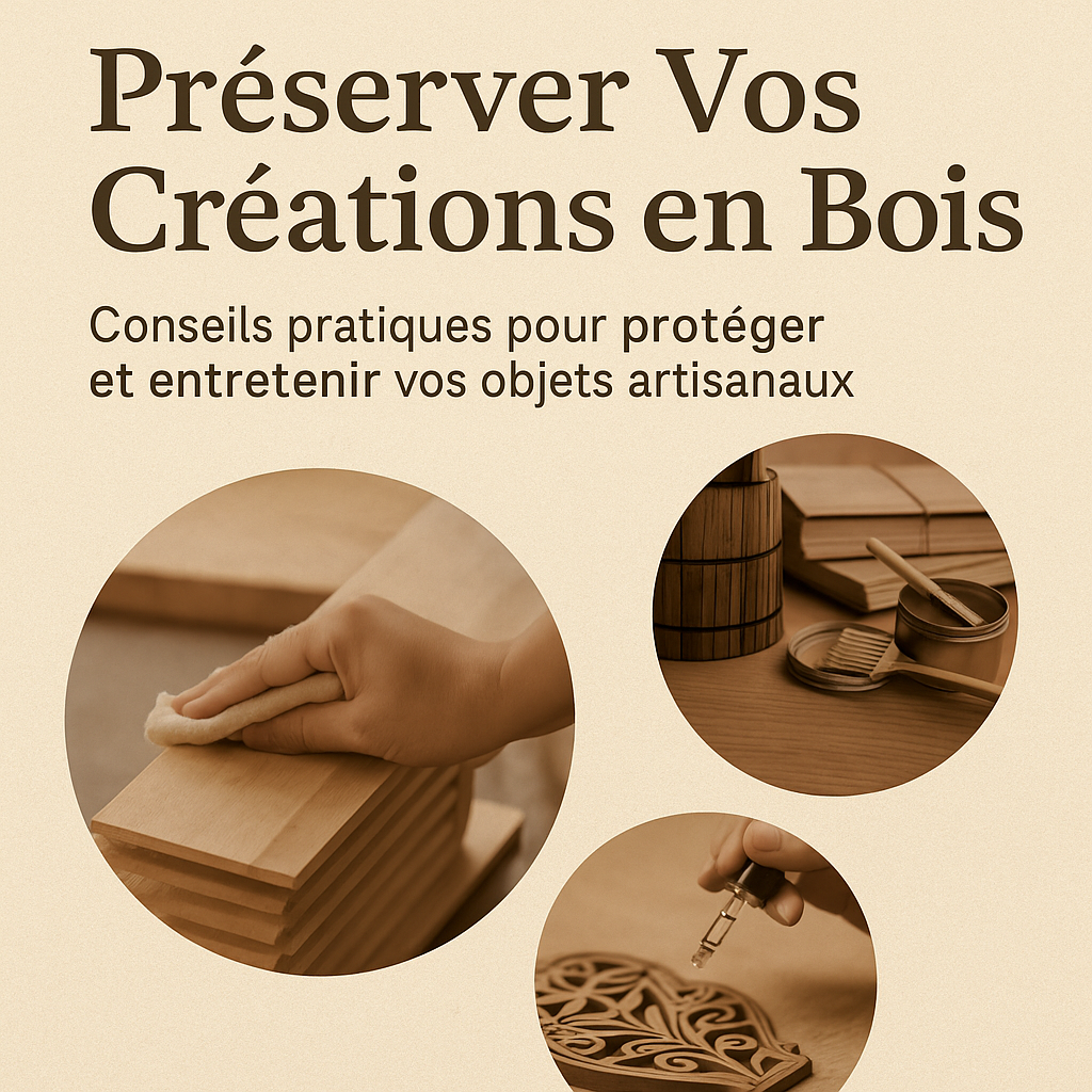 🪵 Prendre soin de vos objets en bois brut