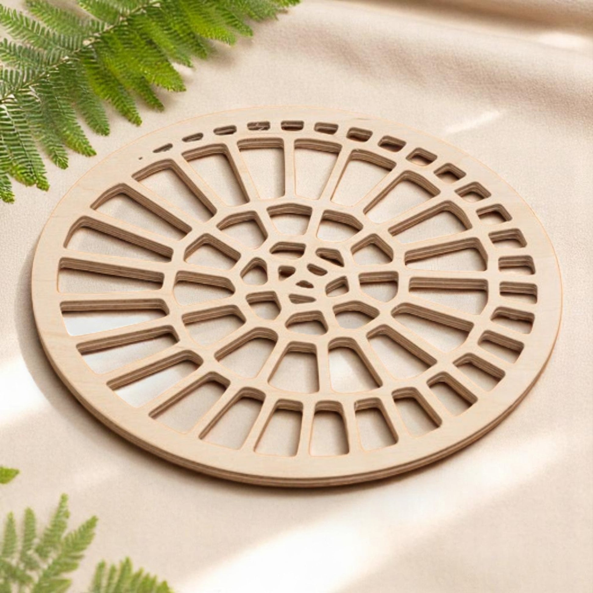 Dessous de Verres "Voronoi Contemporain" CREAFAMAX