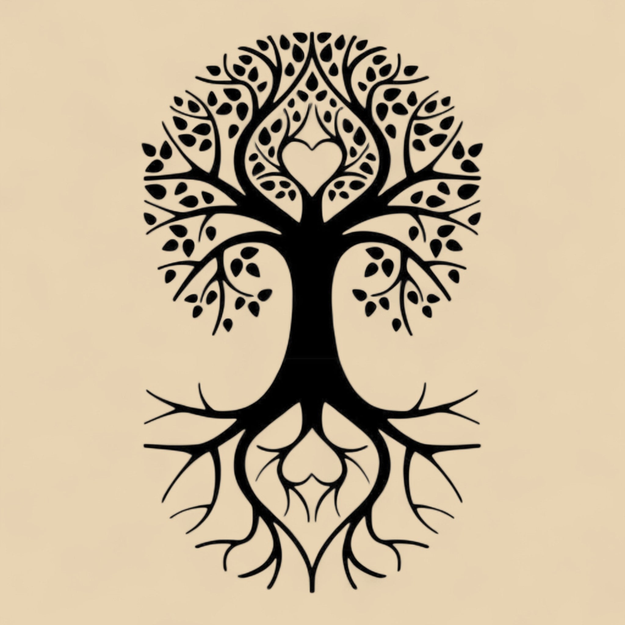 Tableau mural "Arbre de Vie Cœur" CREAFAMAX