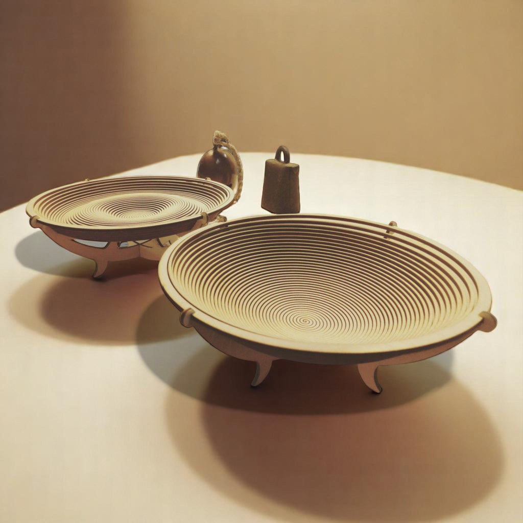 Corbeille Ondulée - Design Spirale CREAFAMAX