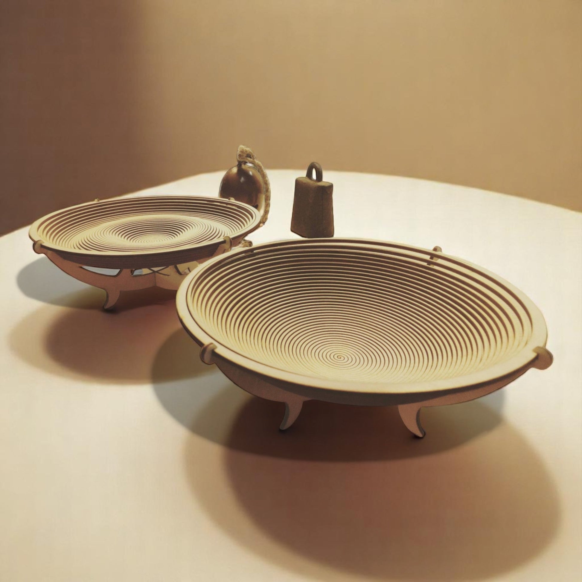 Corbeille Ondulée - Design Spirale CREAFAMAX