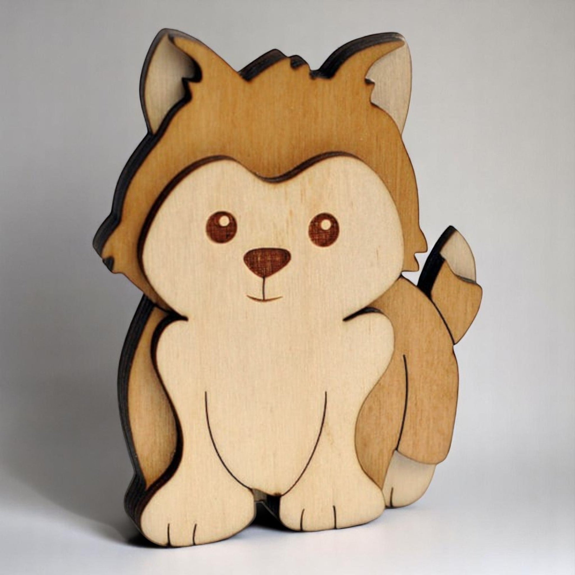 Statuette Husky 3D CREAFAMAX