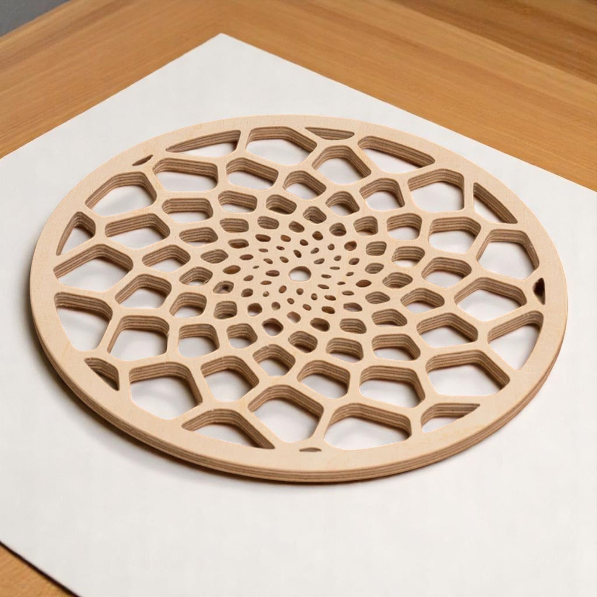 Dessous de Verres "Voronoi Contemporain" CREAFAMAX