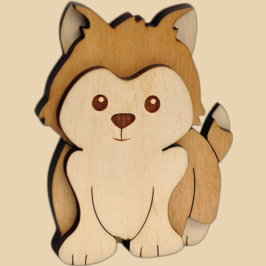 Statuette Husky 3D CREAFAMAX