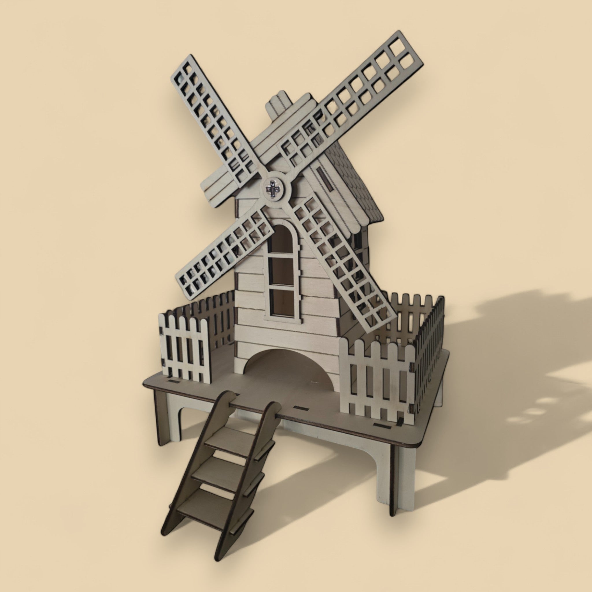 Moulins à vent en bois CREAFAMAX