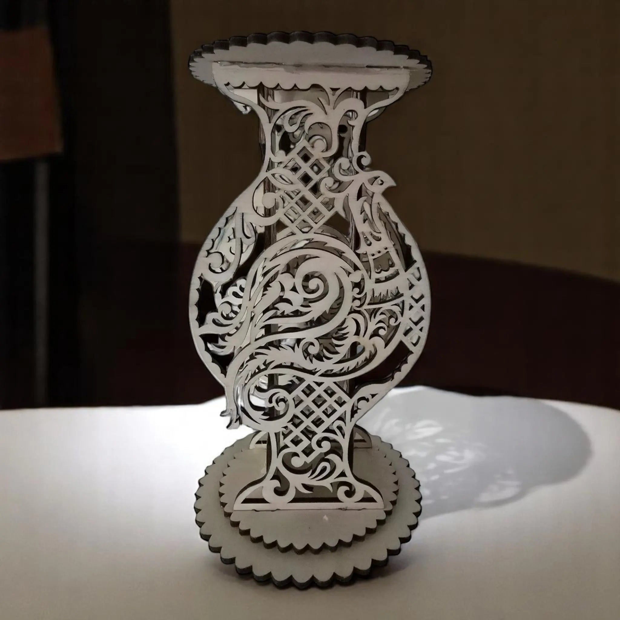 Vase "Paon Élégant" CREAFAMAX
