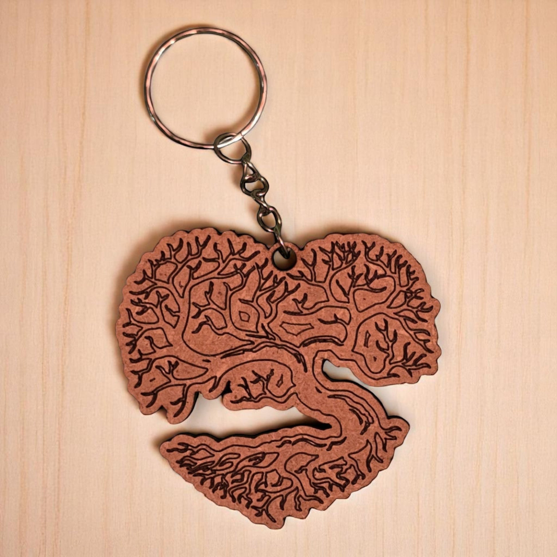 Porte-clé "Arbre de Vie Cœur" CREAFAMAX