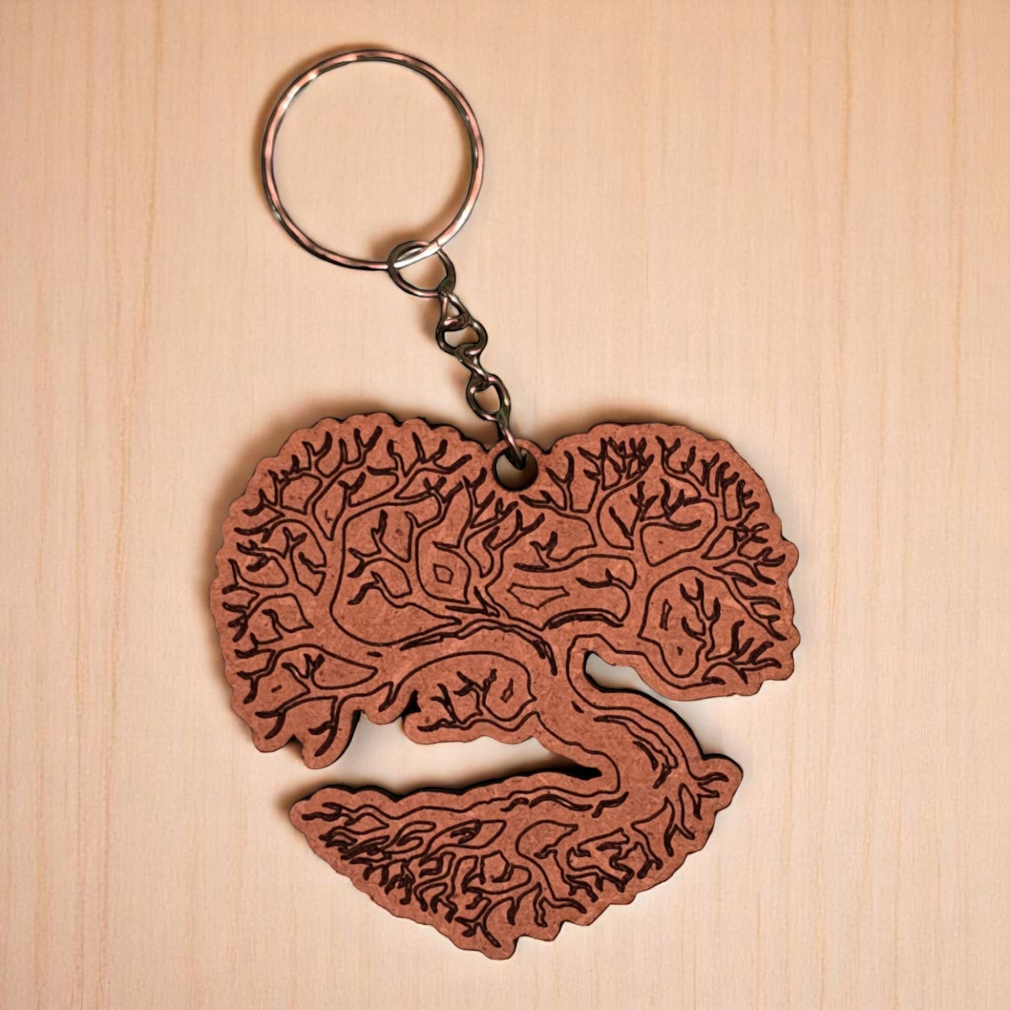 Porte-clé "Arbre de Vie Cœur" CREAFAMAX