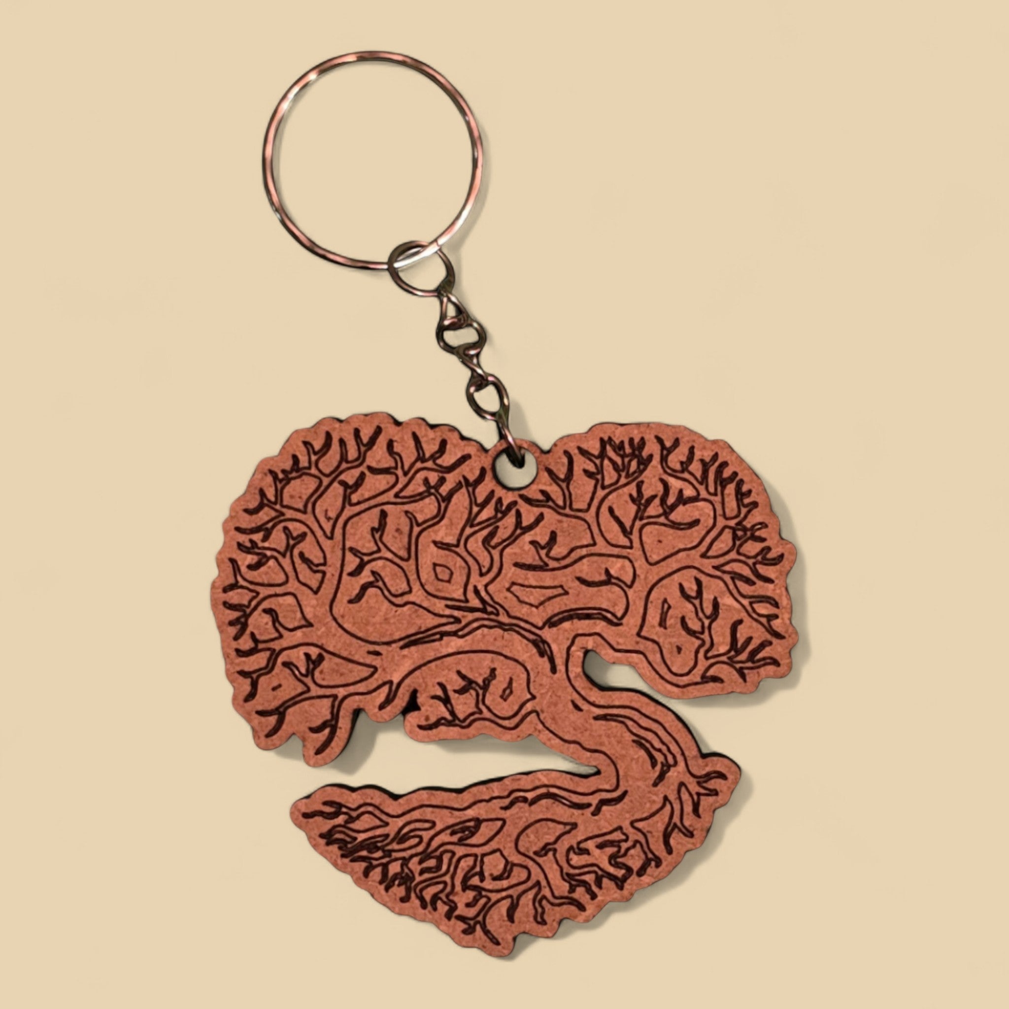 Porte-clé "Arbre de Vie Cœur" CREAFAMAX
