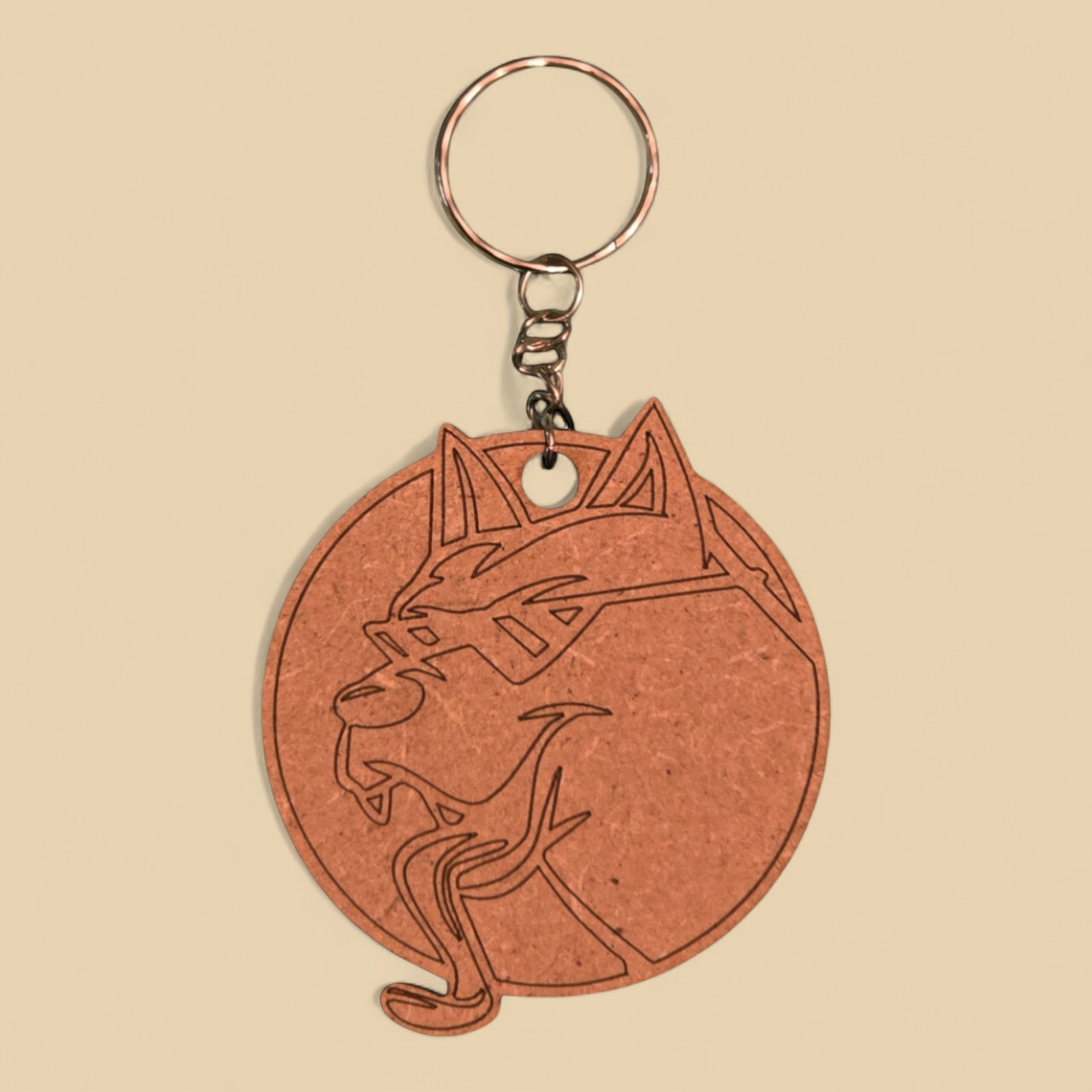 Porte-clé "Chien cool" CREAFAMAX