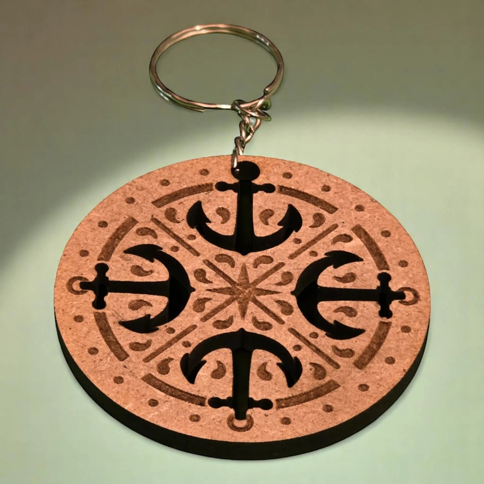 Porte-clé "Ancre Marine" CREAFAMAX