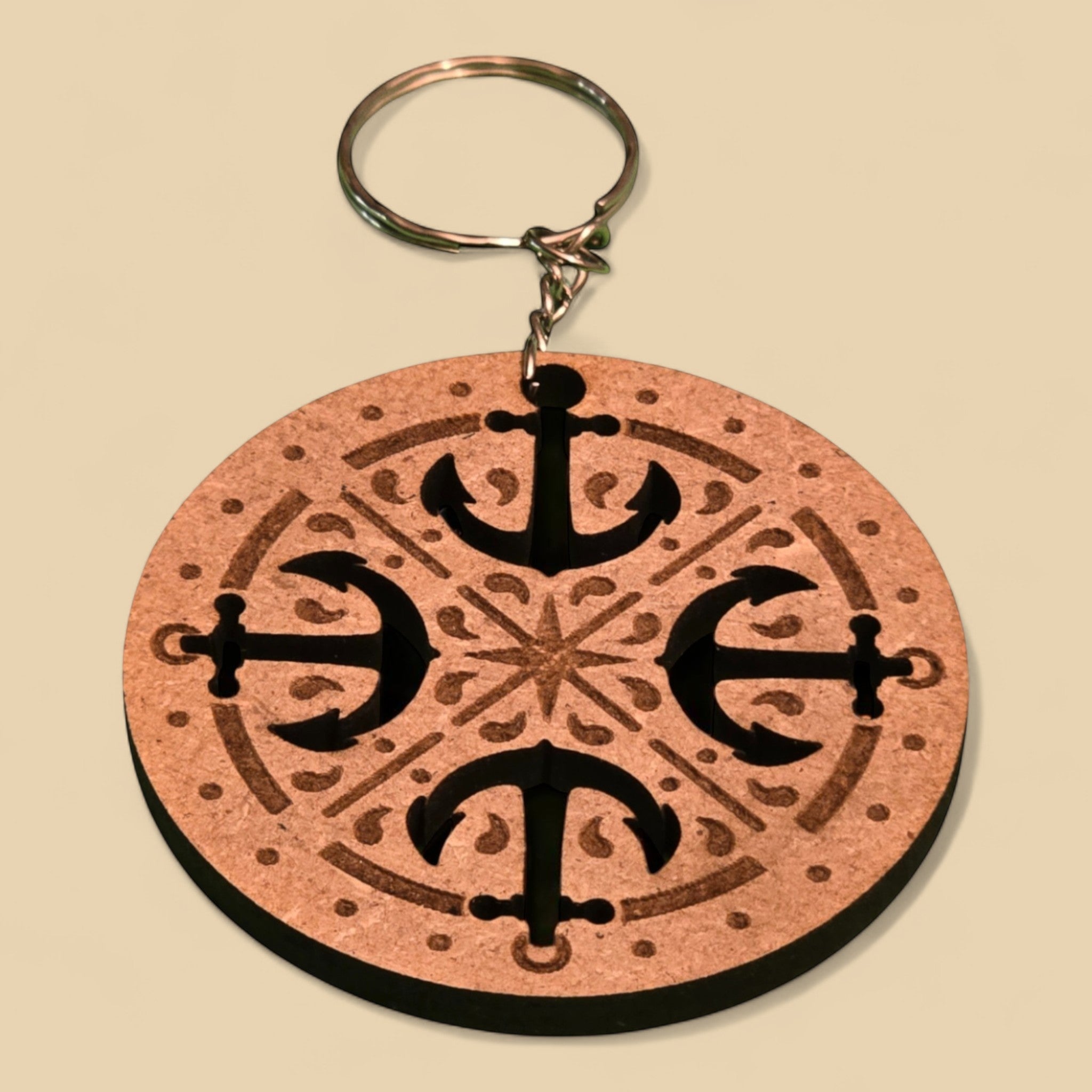 Porte-clé "Ancre Marine" CREAFAMAX