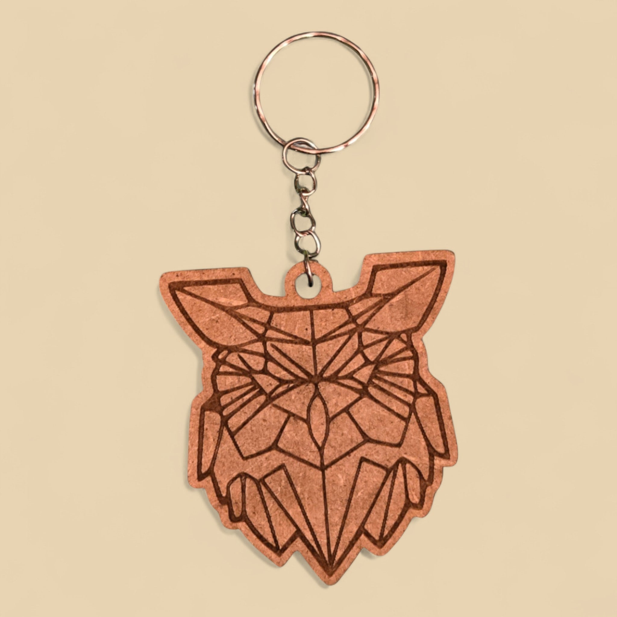 Porte-clé "Chouette Géométrique" CREAFAMAX