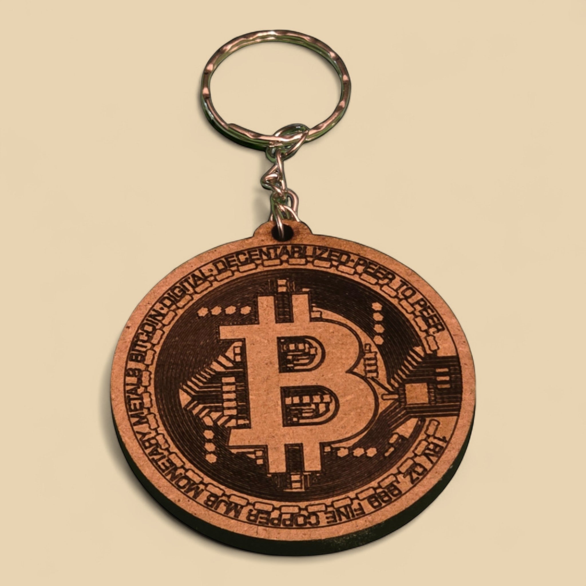 Porte-clés "Bitcoin" CREAFAMAX
