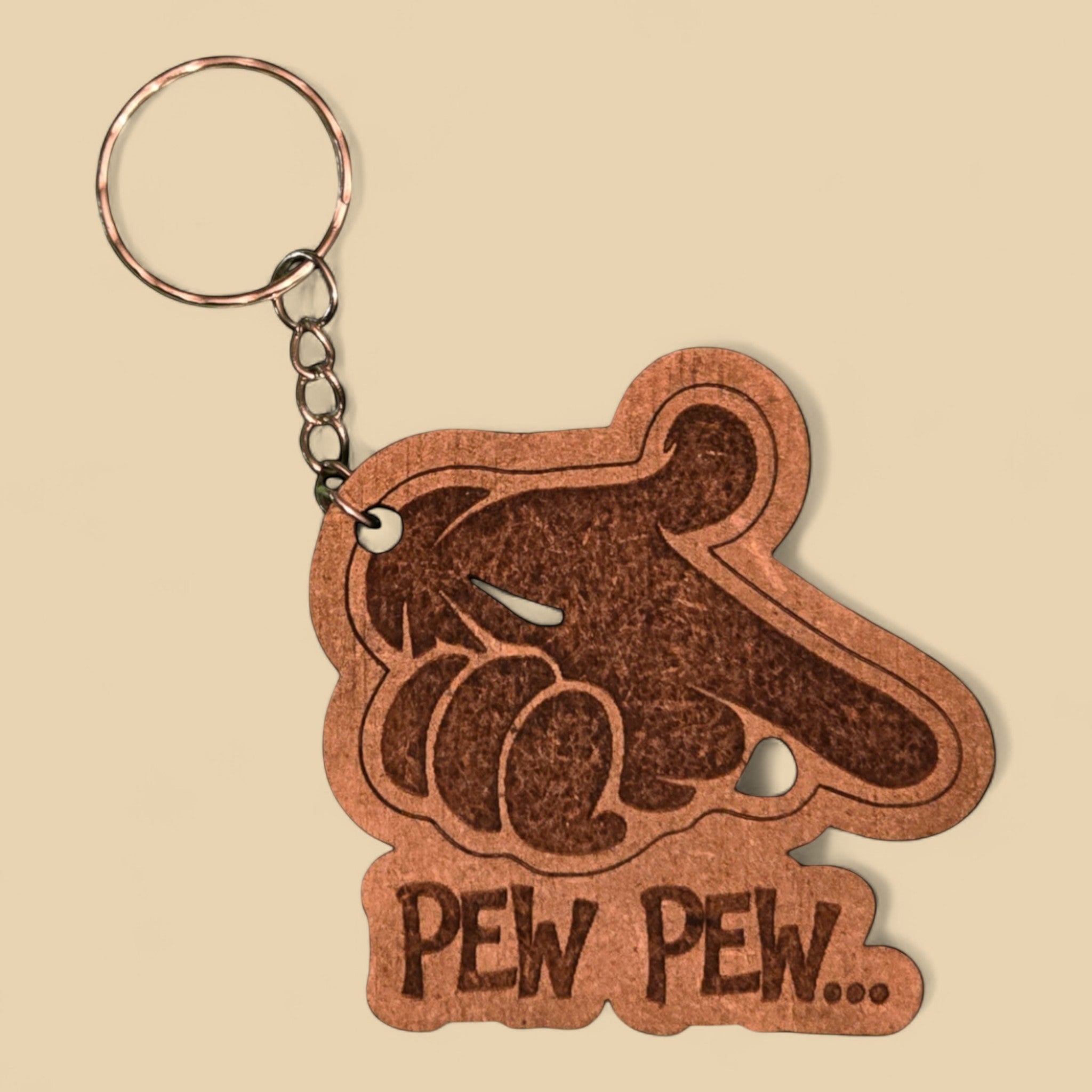 Porte-clés "Pew Pew" CREAFAMAX