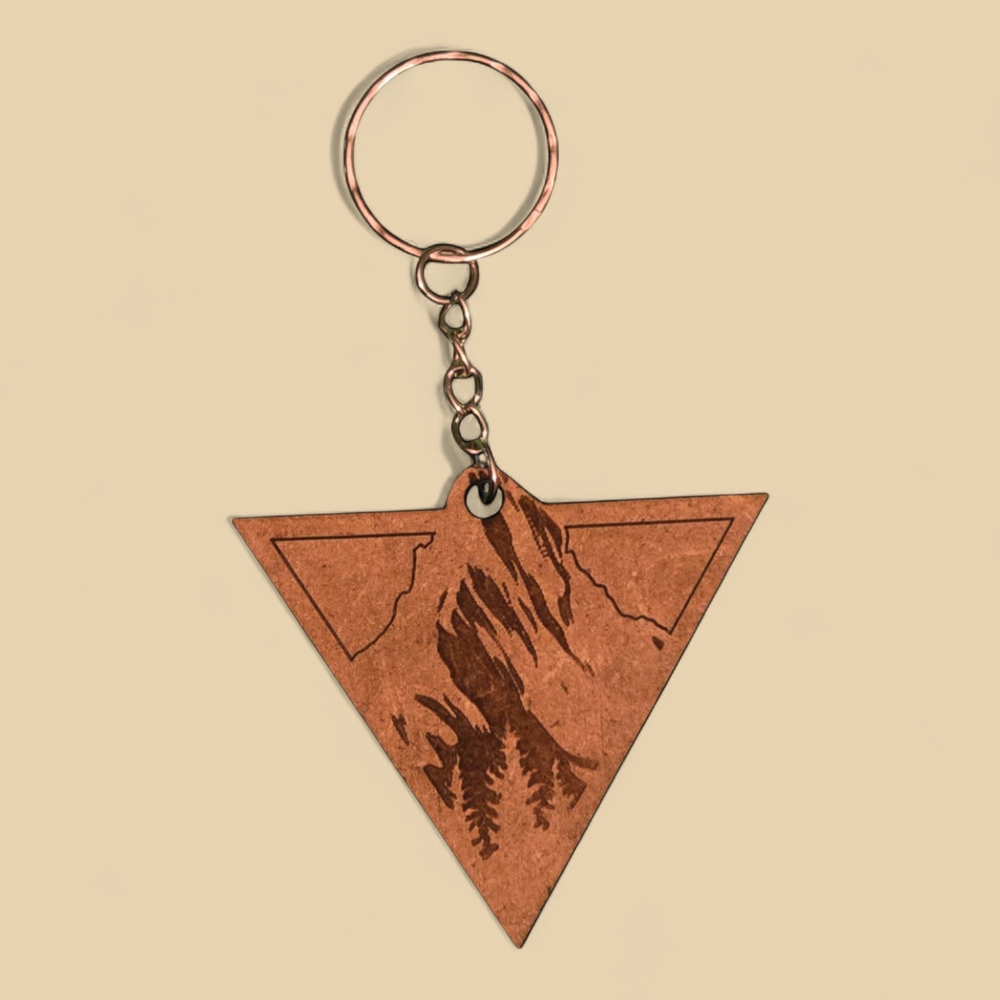 Porte-clés "Montagne Triangulaire" CREAFAMAX