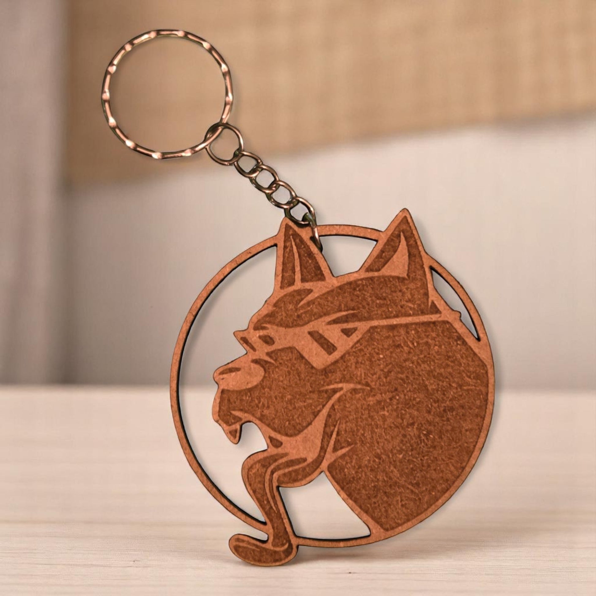 Porte-clé "Chien cool" CREAFAMAX
