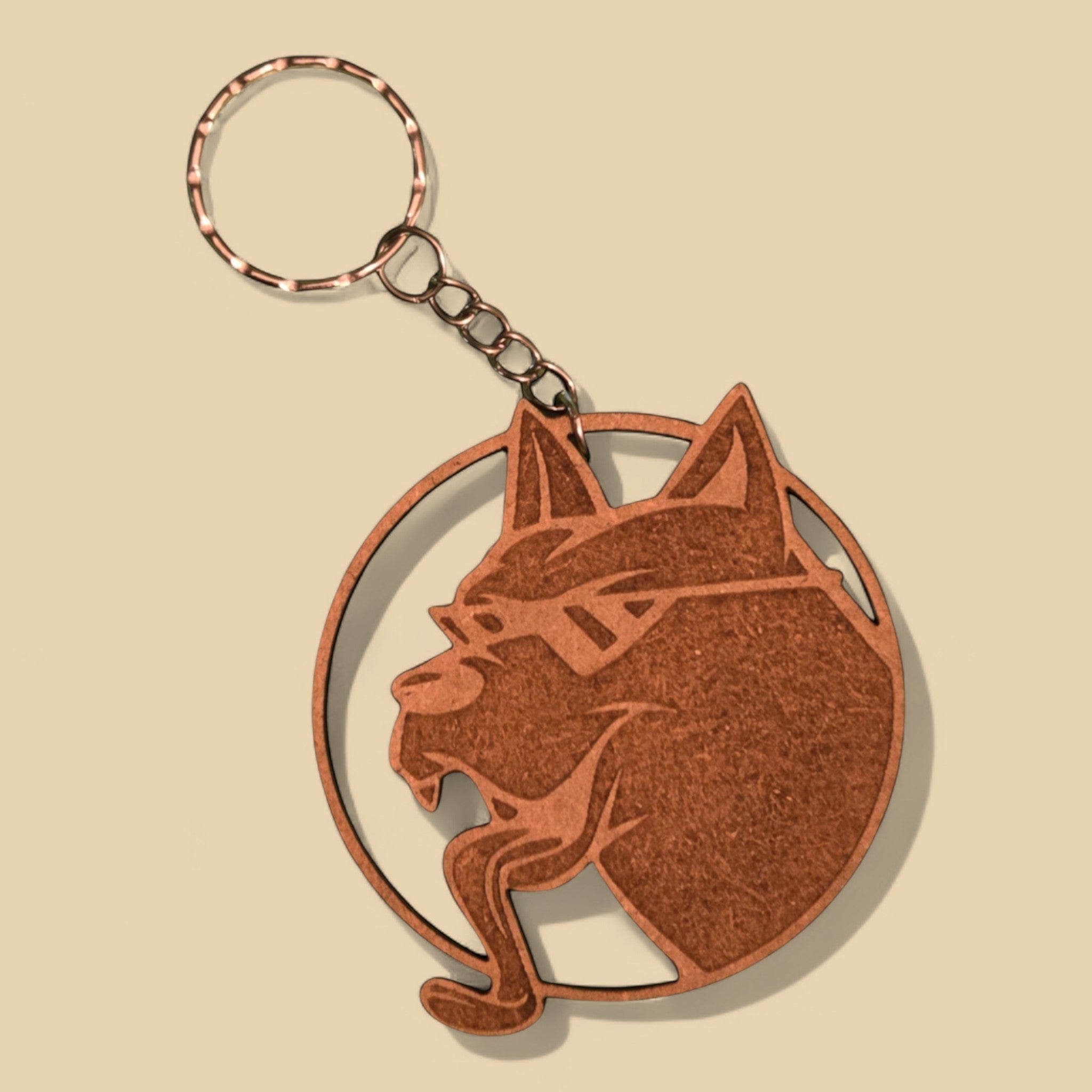 Porte-clé "Chien cool" CREAFAMAX