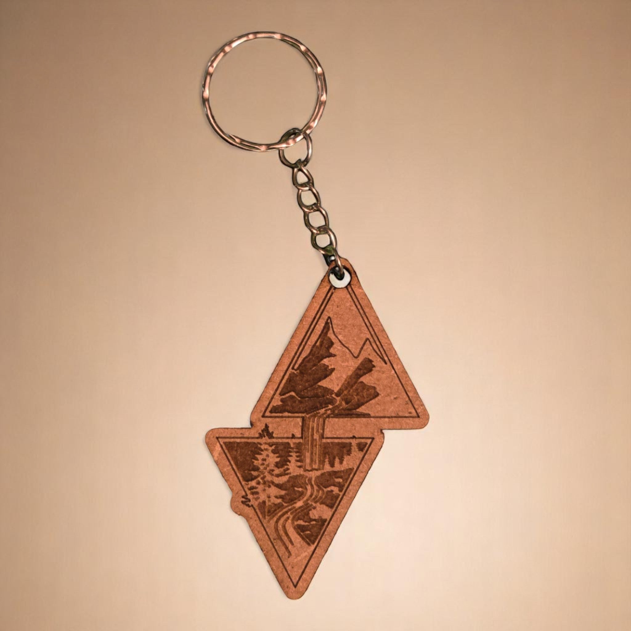 Porte-clé "Cascade Naturelle" CREAFAMAX