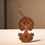 Porte-clé "Arbre de Vie avec Cœurs" CREAFAMAX
