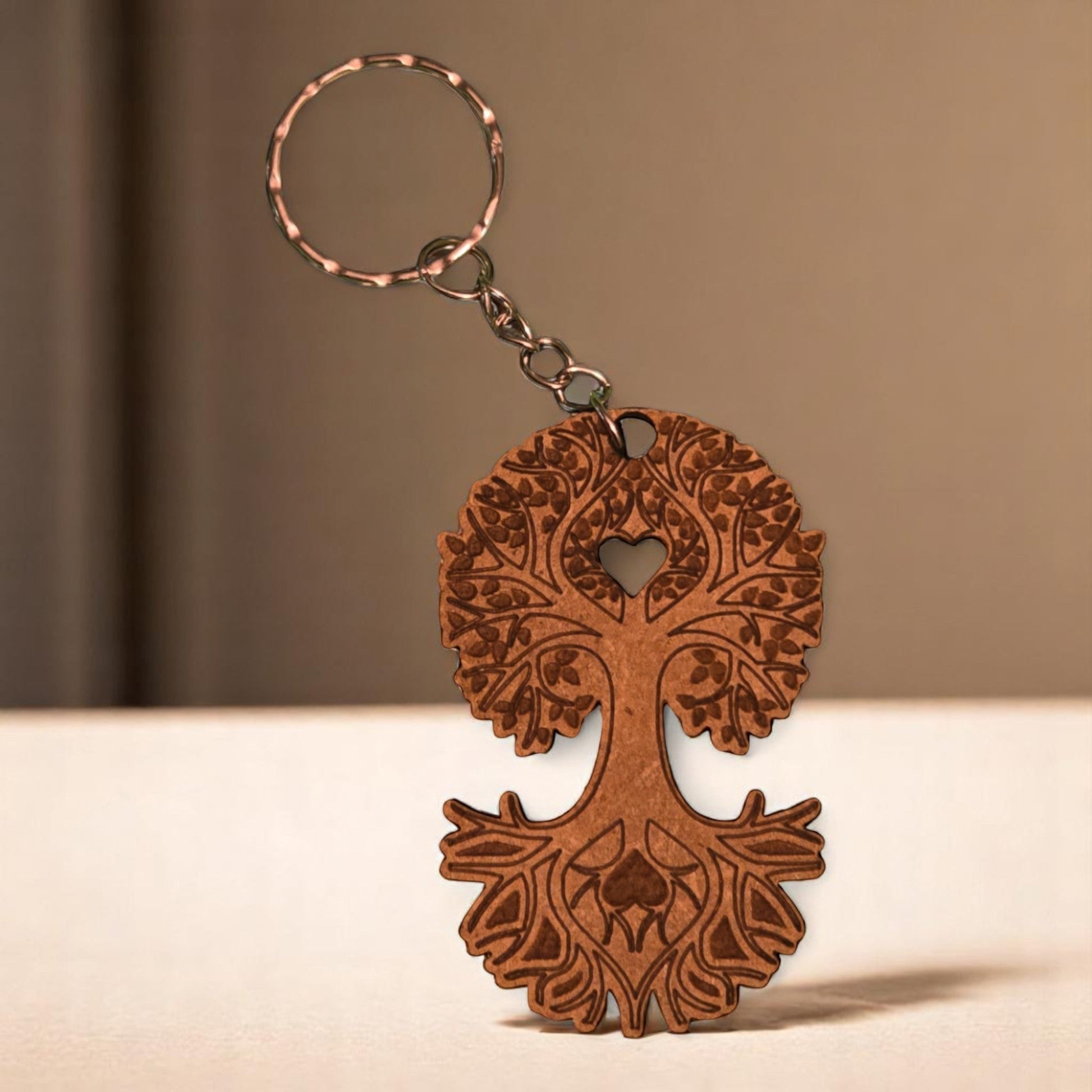 Porte-clé "Arbre de Vie avec Cœurs" CREAFAMAX