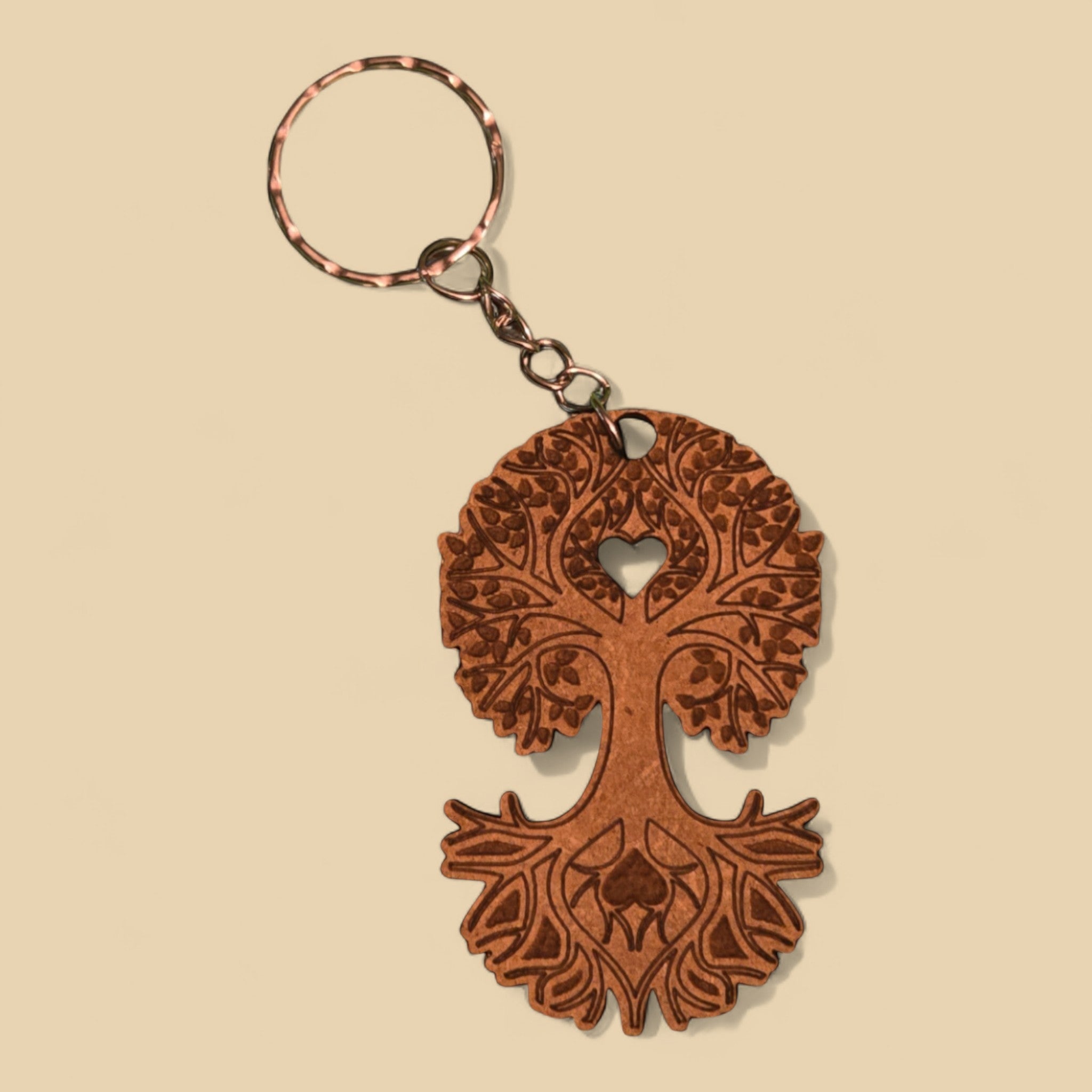 Porte-clé "Arbre de Vie avec Cœurs" CREAFAMAX