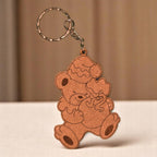 Porte-clés Ourson Tendresse CREAFAMAX