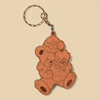 Porte-clés Ourson Tendresse CREAFAMAX