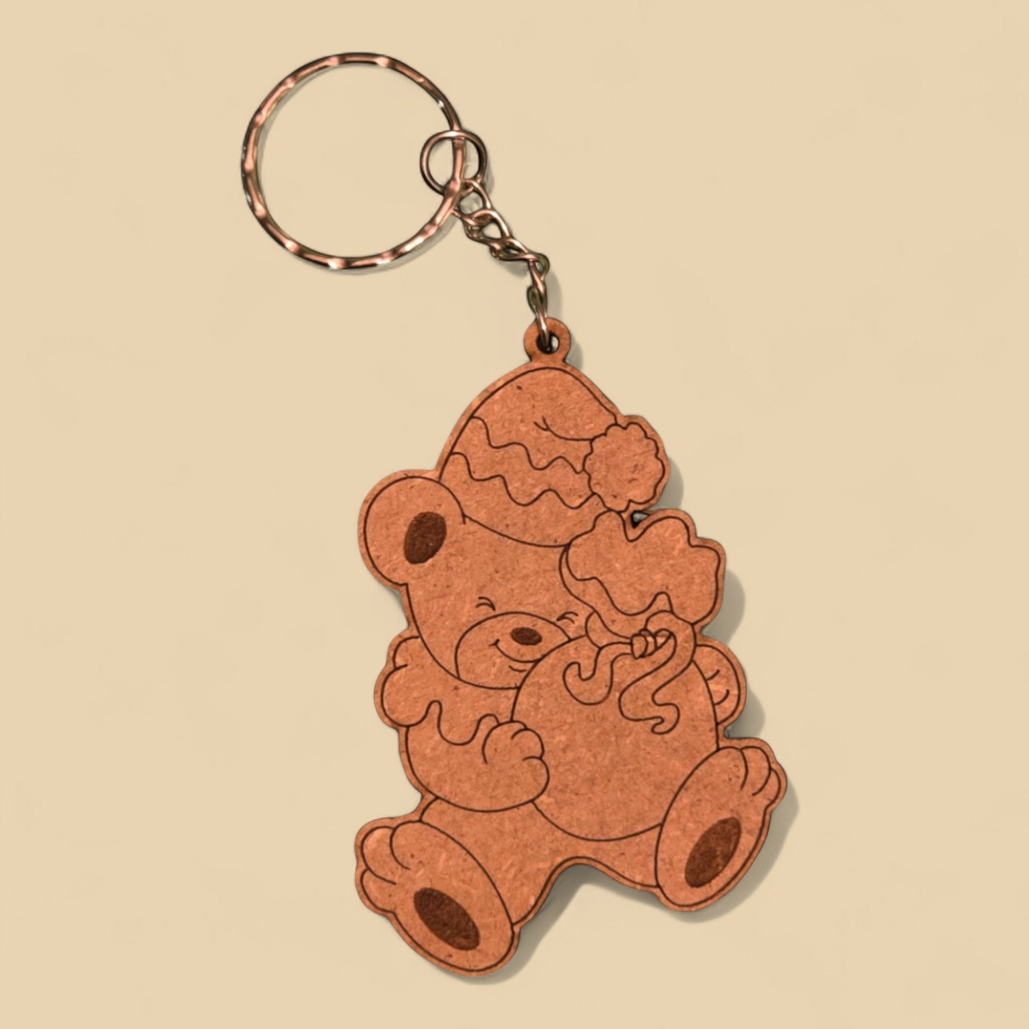 Porte-clés Ourson Tendresse CREAFAMAX