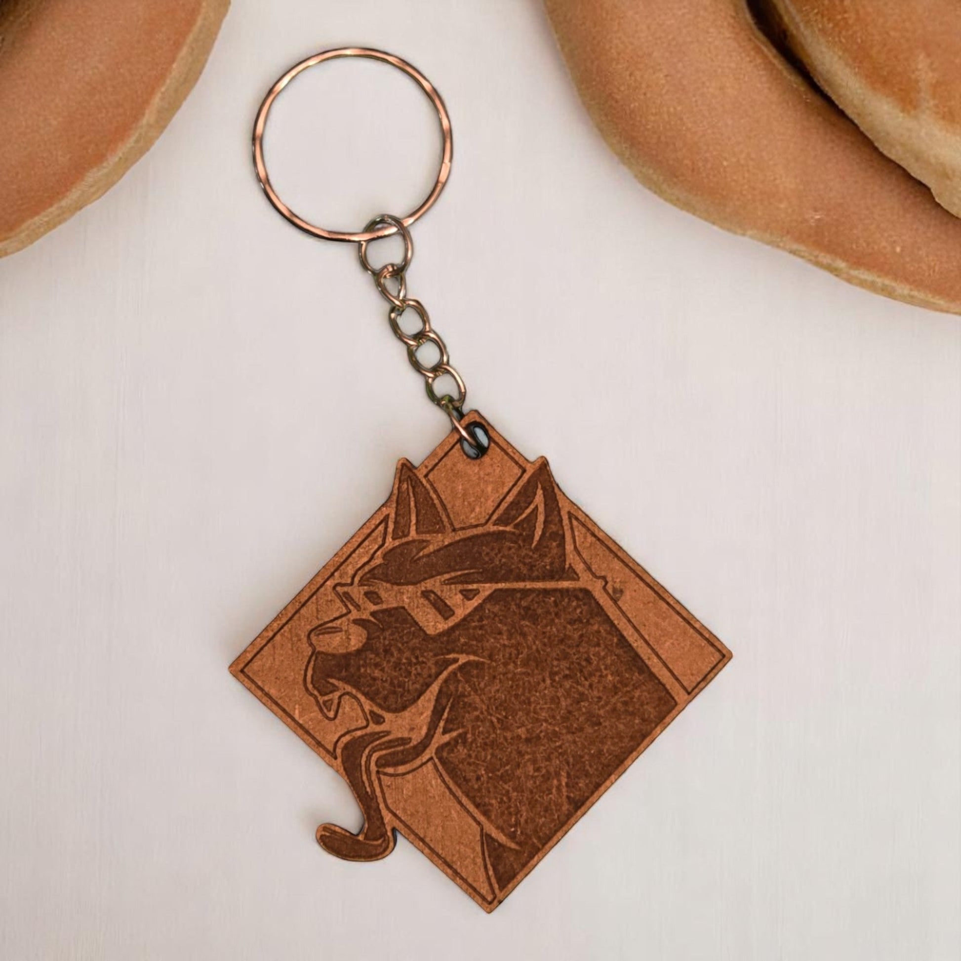 Porte-clé "Chien cool" CREAFAMAX