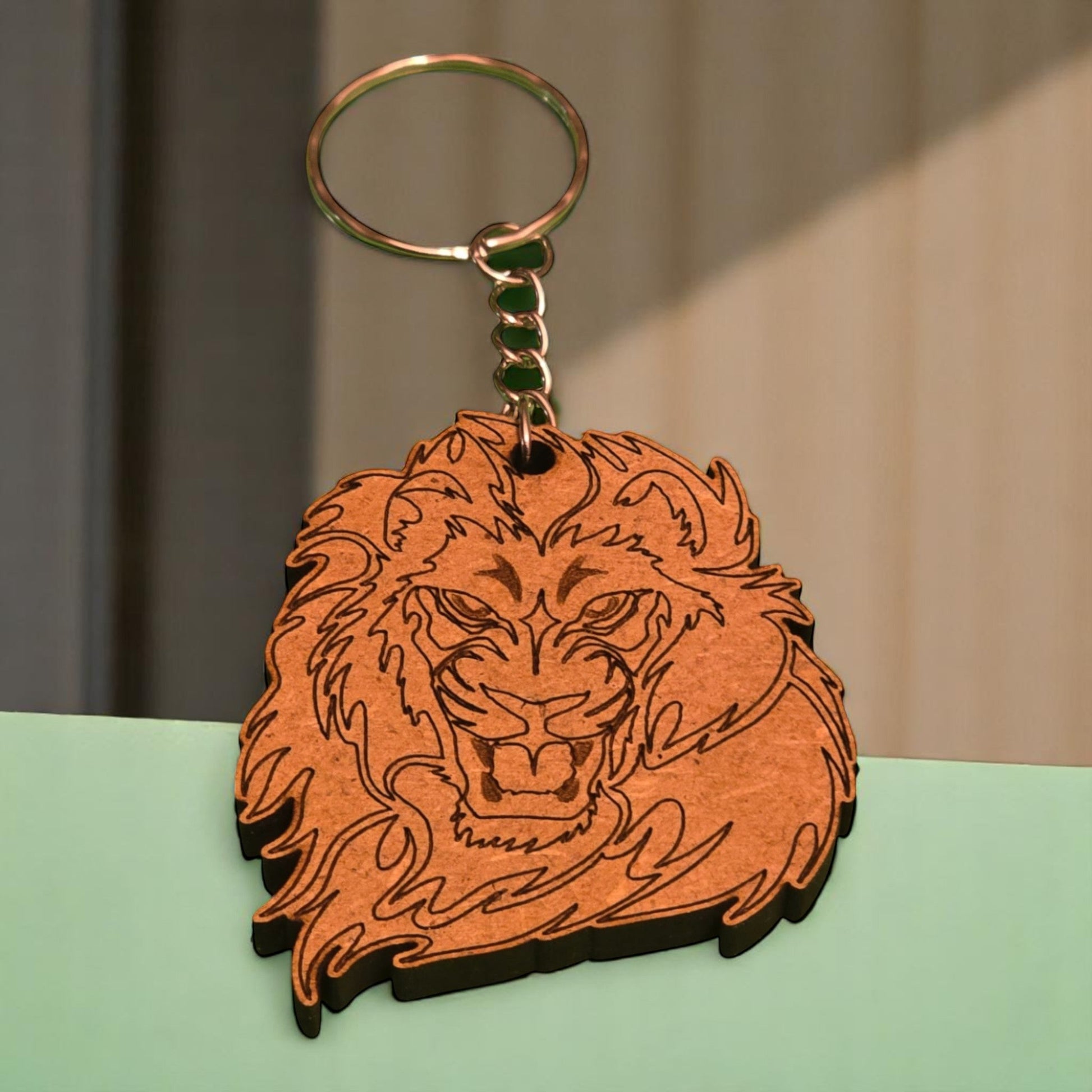 Porte-clé « Lion Majestueux » CREAFAMAX
