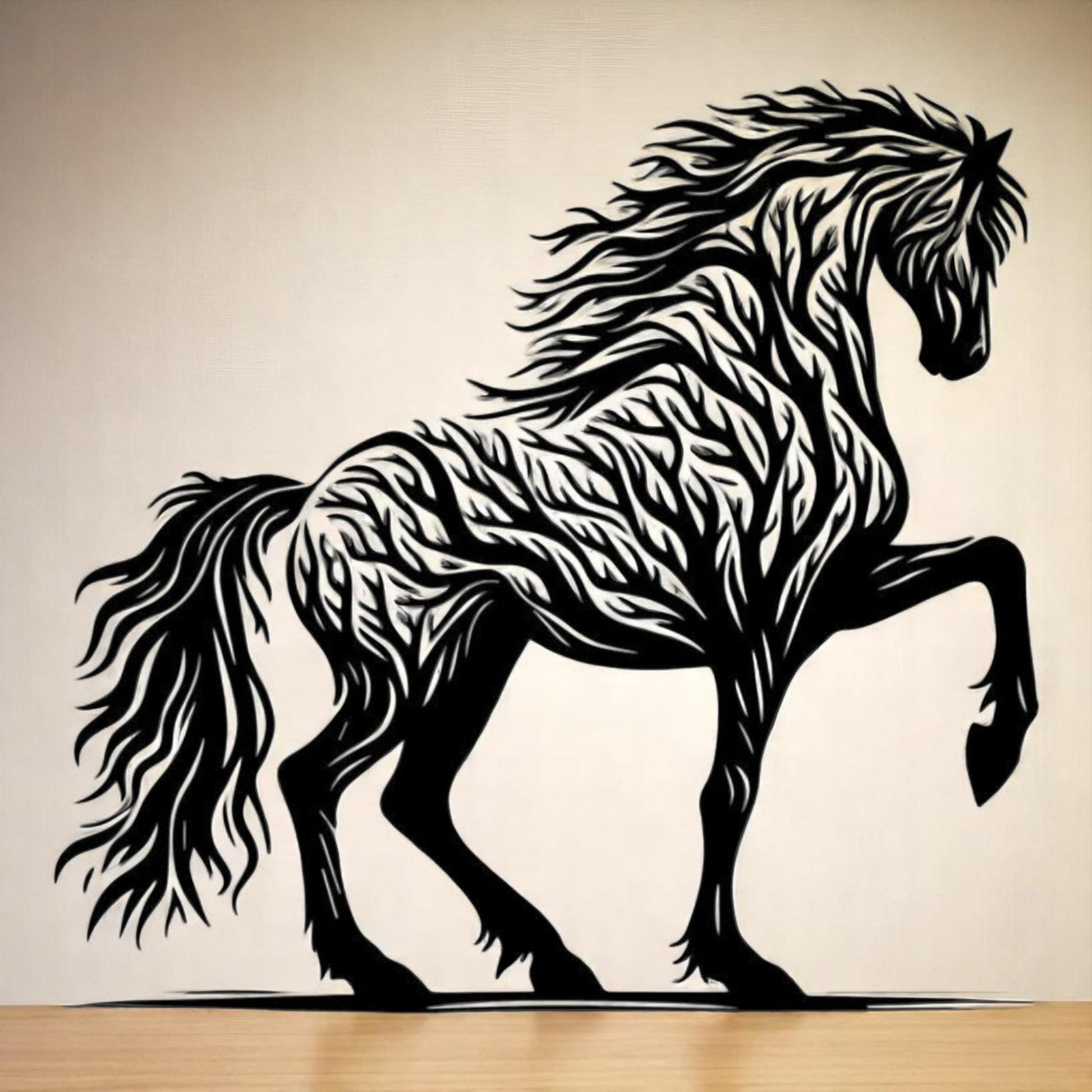 Tableau mural "Élan Sauvage" CREAFAMAX