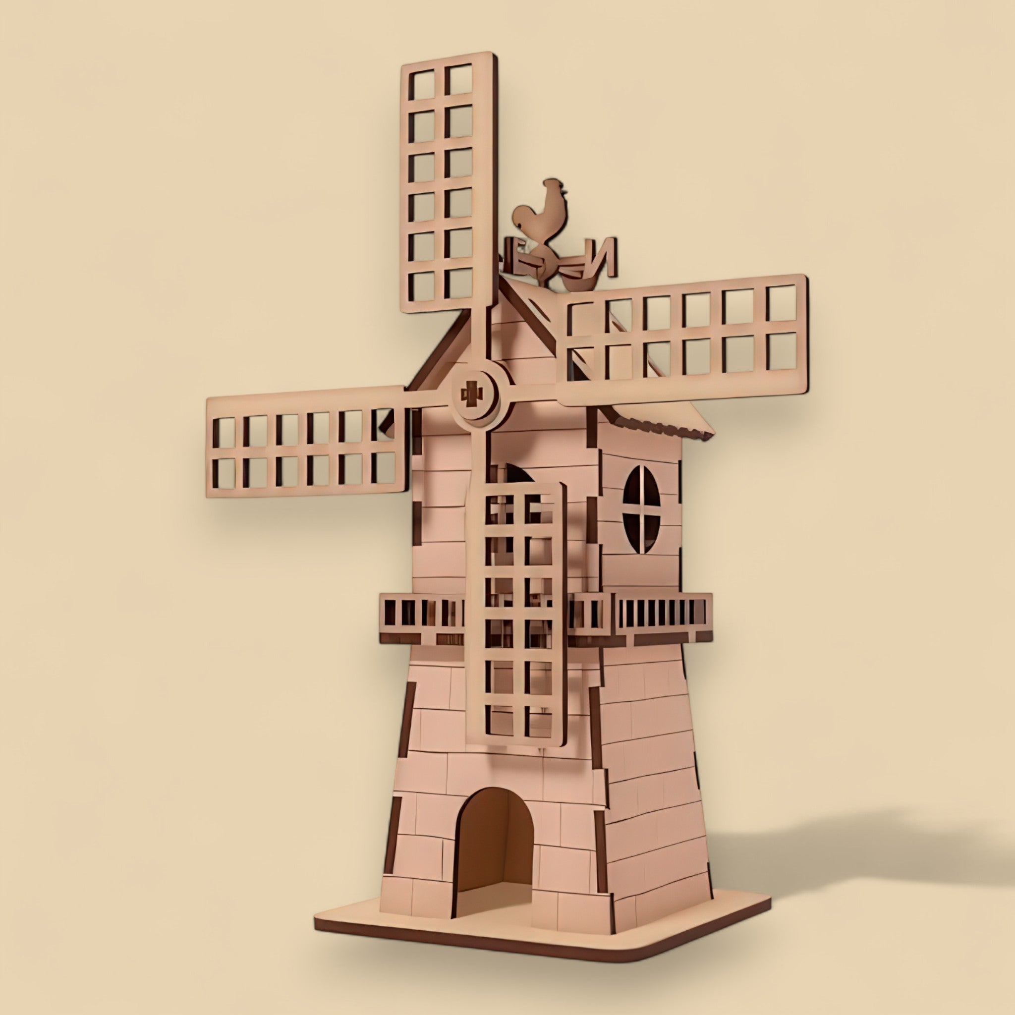 Moulins à vent en bois CREAFAMAX