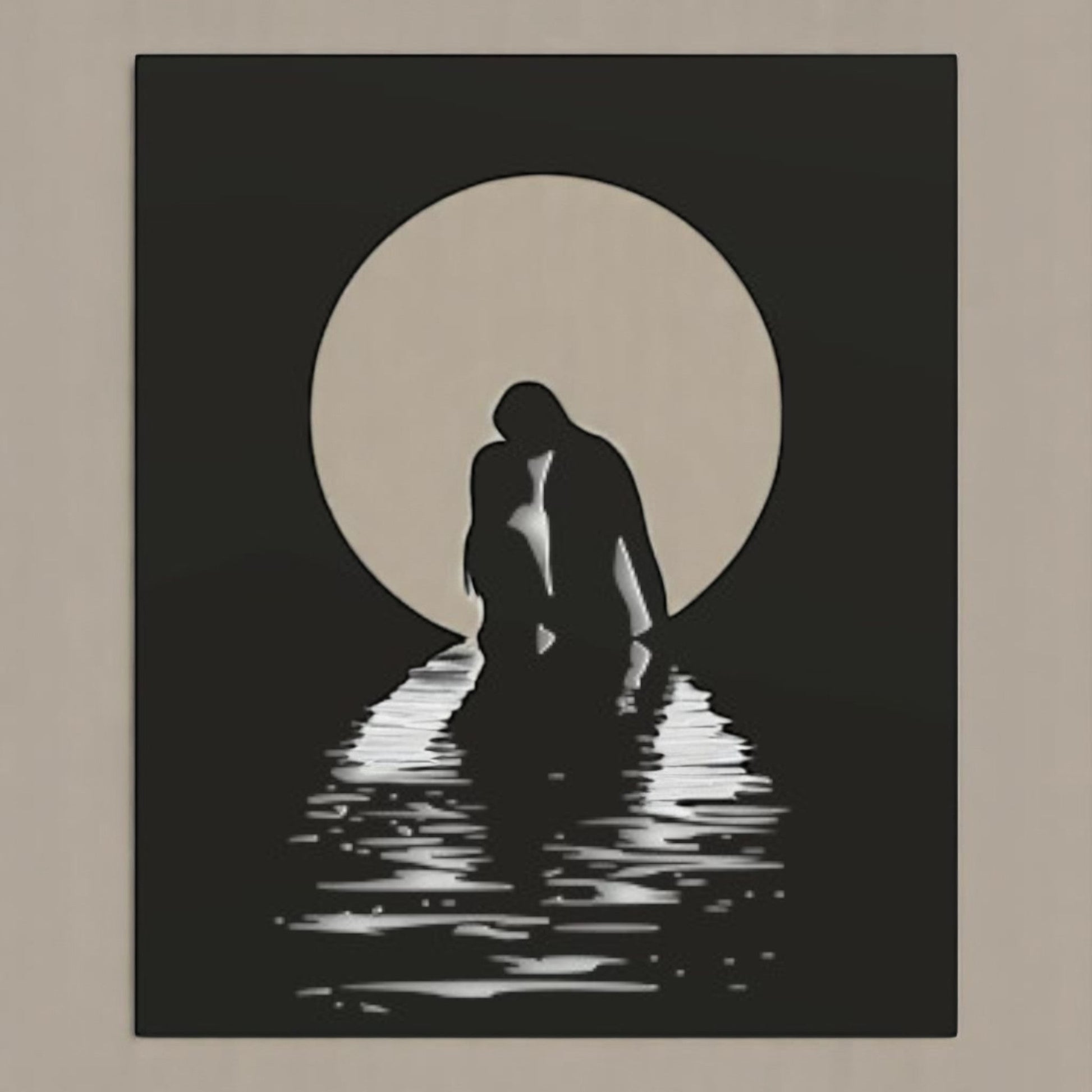 Tableau "Amour Lunaire" CREAFAMAX