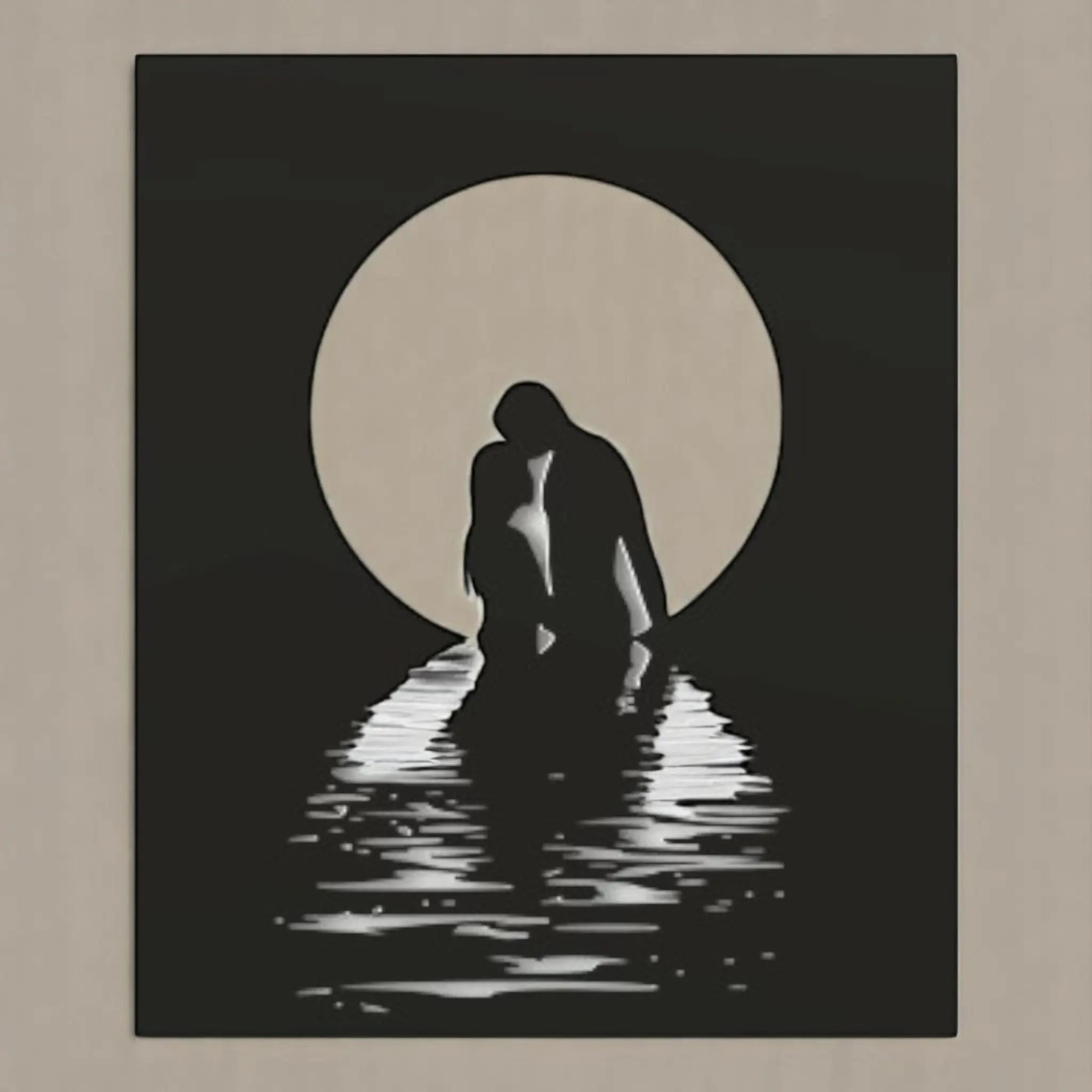 Tableau "Amour Lunaire" CREAFAMAX
