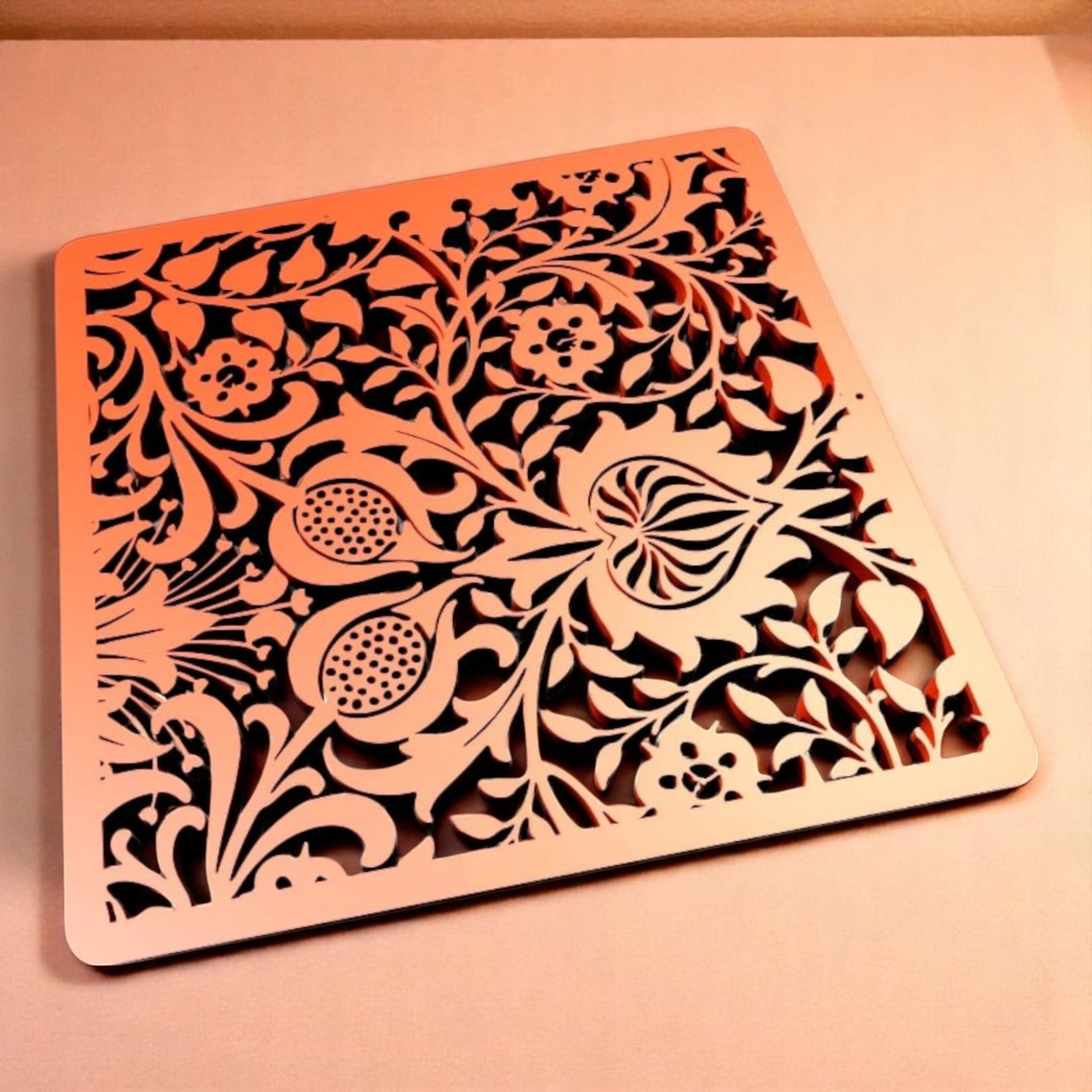 Tableau mural "Arabesque Florale" CREAFAMAX