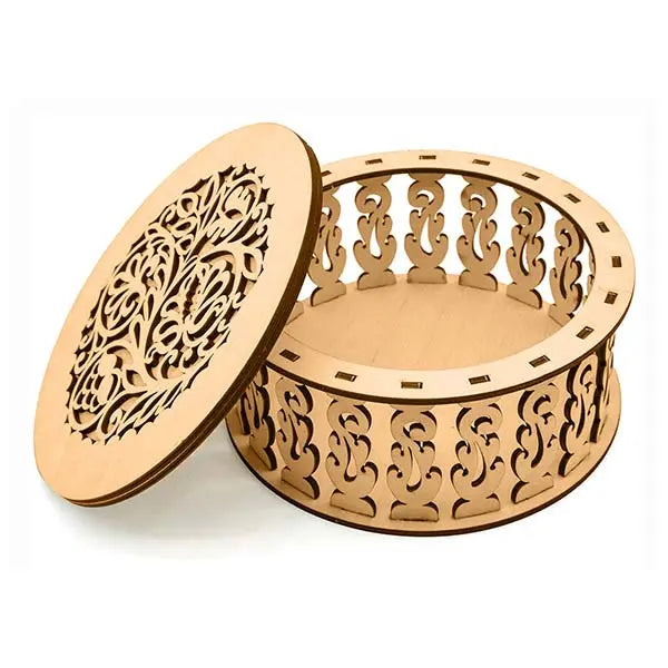 Boîte "Dentelle de Bois" CREAFAMAX