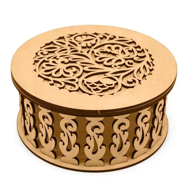 Boîte "Dentelle de Bois" CREAFAMAX