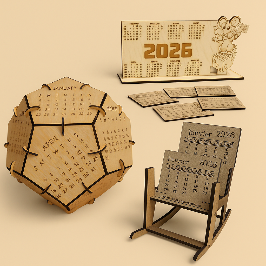 Calendriers 2026 CREAFAMAX
