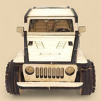 Jeep 4x4 en bois CREAFAMAX