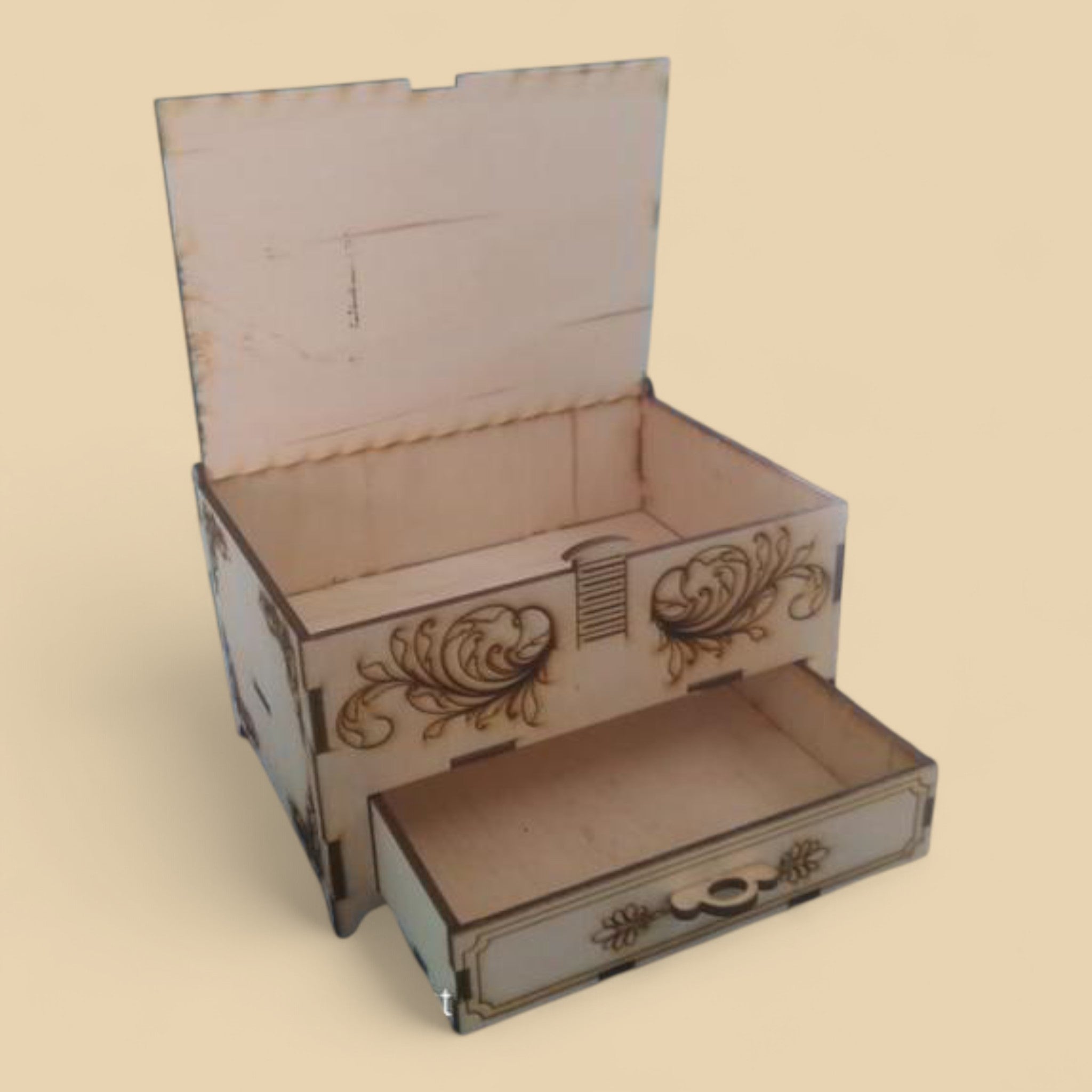 Coffret à tiroir gravé CREAFAMAX
