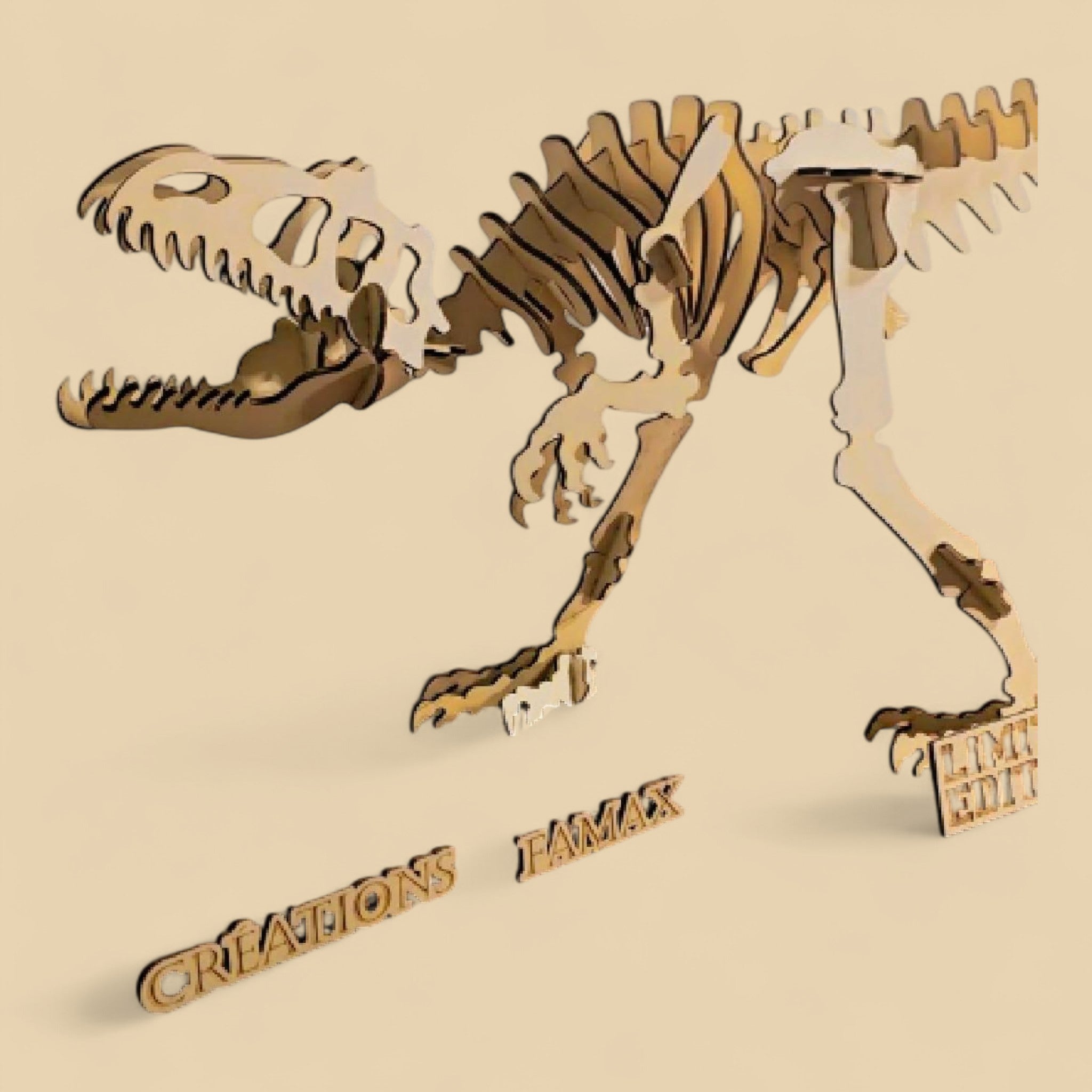 T-Rex Squelette CREAFAMAX