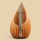 Lampe Goutte Ouverte en bois CREAFAMAX