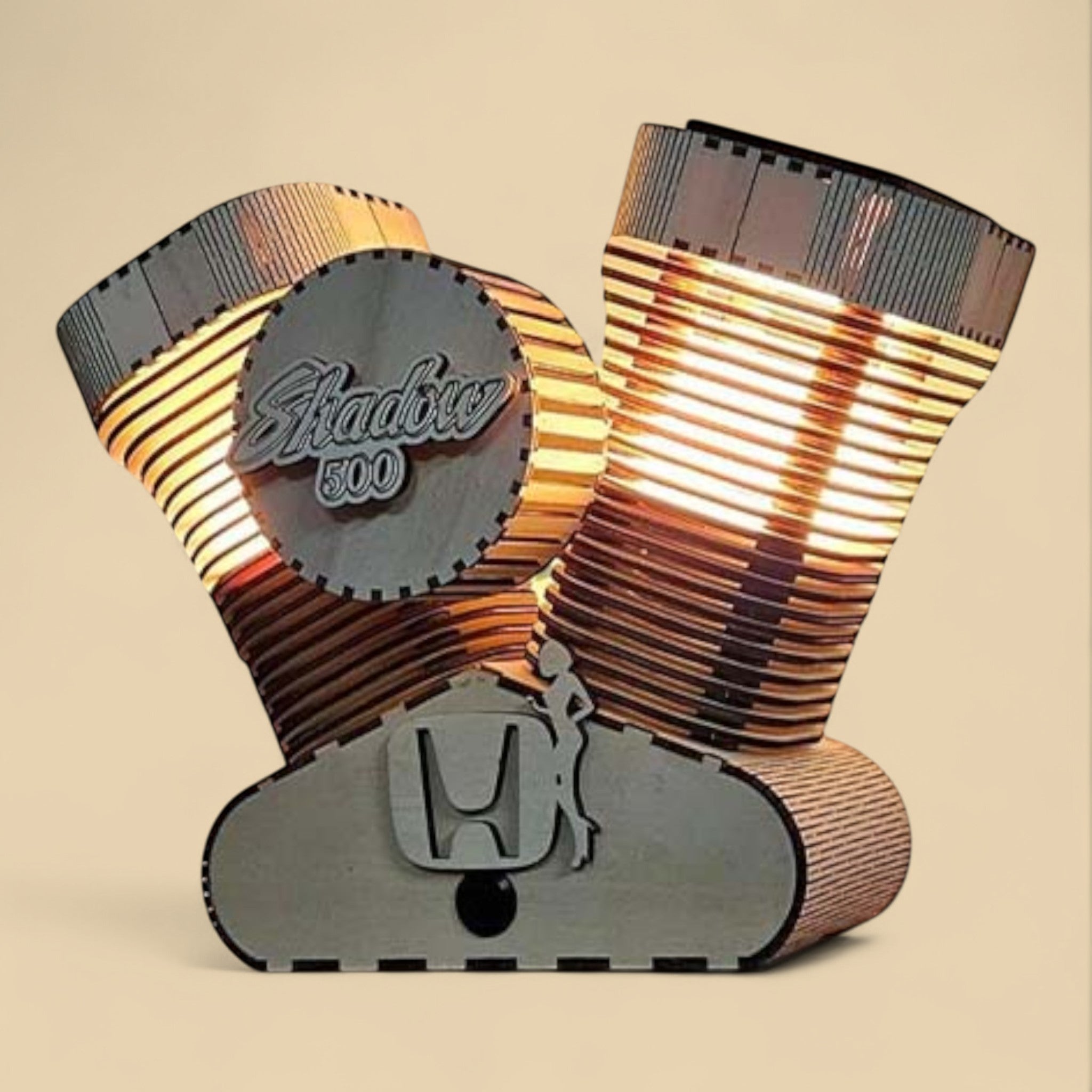Lampe moteur V-Twin CREAFAMAX