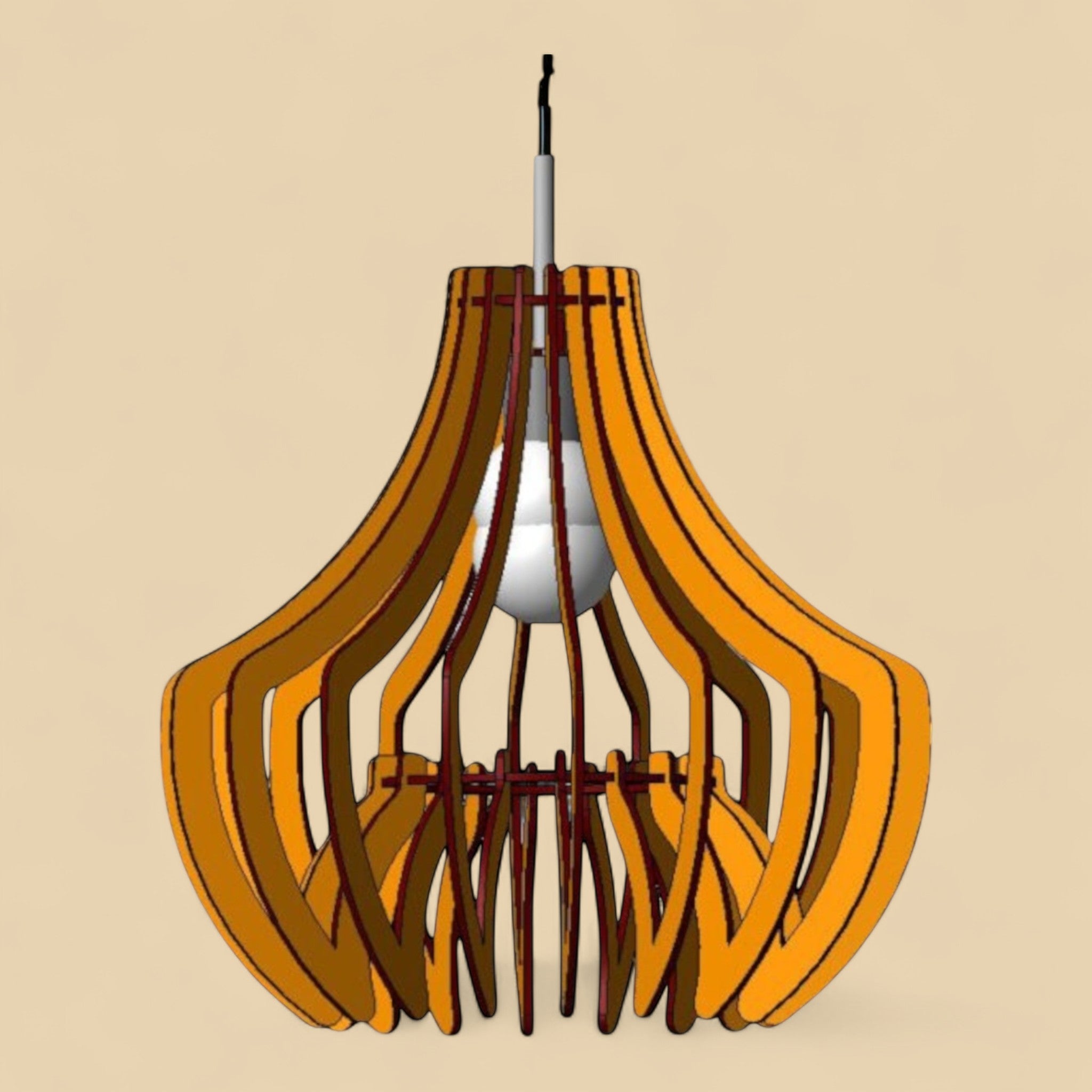 Suspension "Lueur Sculptée" CREAFAMAX