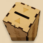 Boîte à dons en bois avec vis de sécurité – CFX-PIGGYBANK-SET-002-2